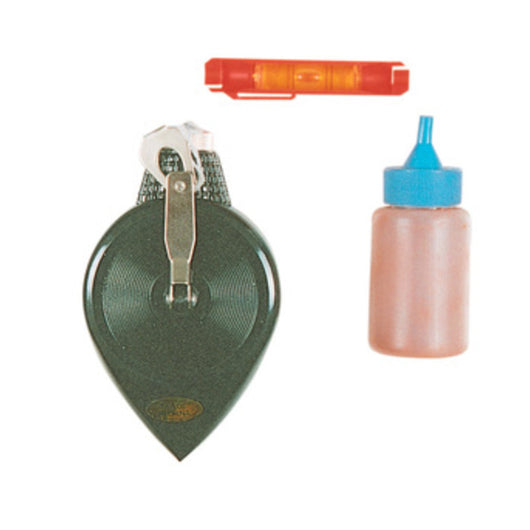 TRACCIATORE ALLUMINIO C/LIVELLA E POLVERE BLISTER- 1,0 pz