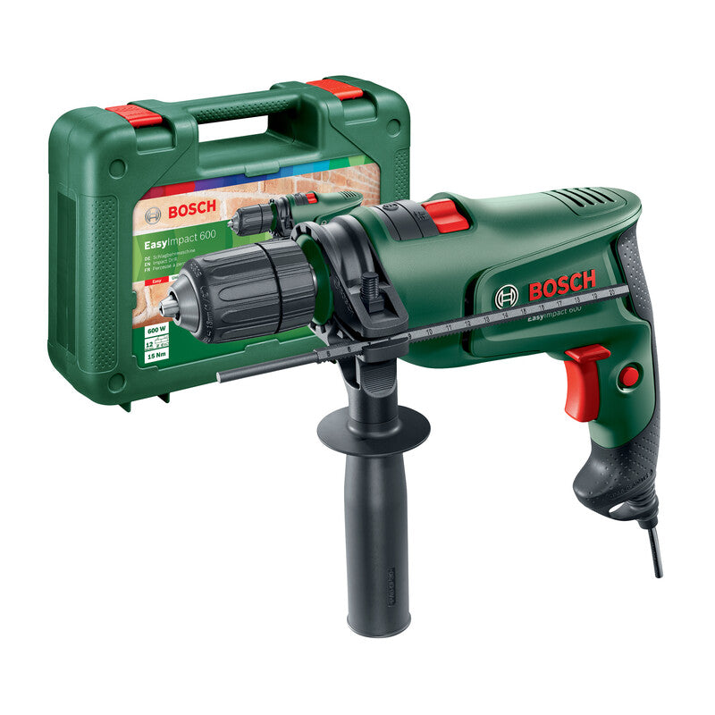 BOSCH-V TRAPANO 600W MM.13 EASY IMPACT 600 SET- 1,0 pz