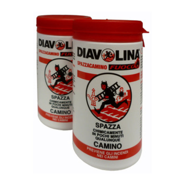 SPAZZA CAMINO CARBONE LEGNA DIAVOLINA 15000- FACCO GIUSEPPE & C.- 12,0 pz