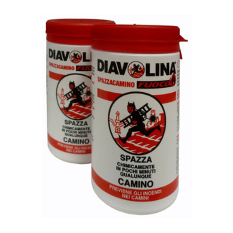 SPAZZA CAMINO CARBONE LEGNA DIAVOLINA 15000- FACCO GIUSEPPE & C.- 12,0 pz