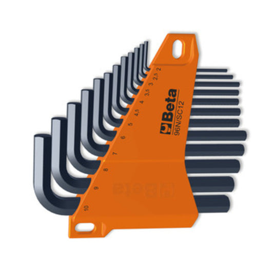 BETA    96N SC12 SERIE CHIAVI ESAGONALI 2,0/10 MM- BETA- 1,0 pz