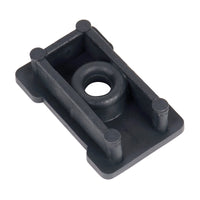 PIEDINO PER SCAFFALE PROFILO AD U PROMETAL- 50,0 pz