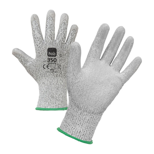 GUANTI HOB ANTITAGLIO FILO/PU GRIGIO TG. 8- 12,0 paia