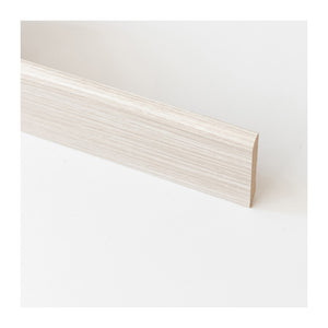 BATTISCOPA  70X10 MM MDF 240 CM ROVERE SBIANCATO- 10,0 pz