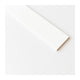 Coprifilo bianco R6 in MDF liscio 70x10 mm lunghezza 240 cm confezione 10 pezzi