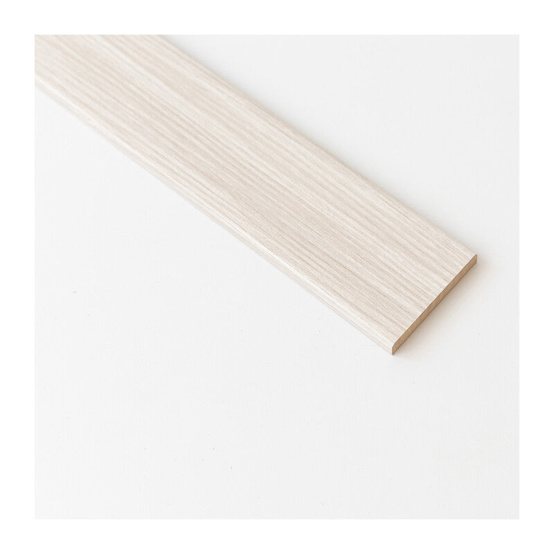 COPRIFILO 70X10 MM MDF 240 CM ROVERE SBIANCATO R6- 10,0 pz