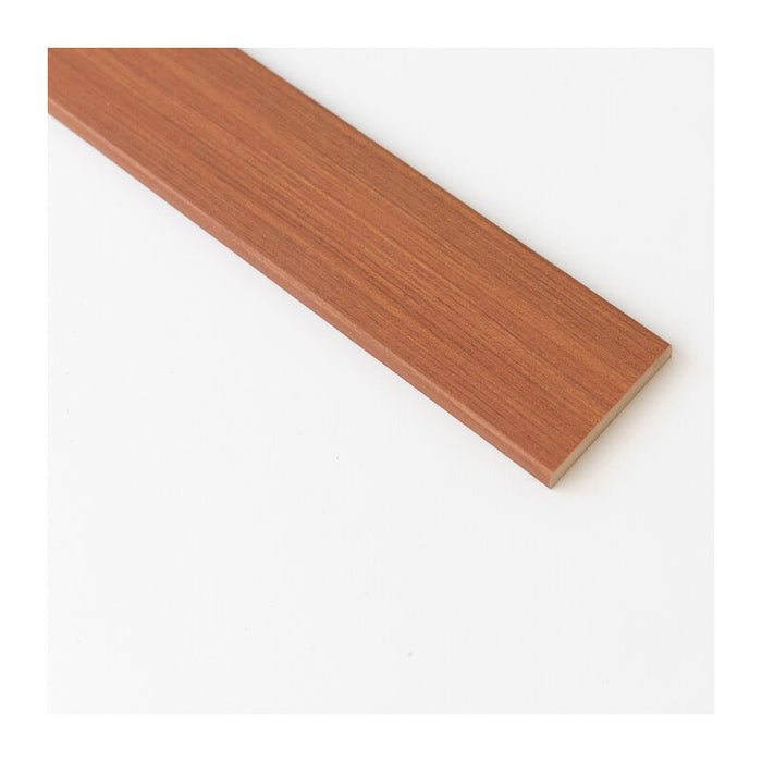 COPRIFILO 70X10 MM MDF 240 CM NOCE TANGANICA R6- 10,0 pz