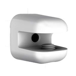 REGGIMENSOLA IN NYLON 30X27 MM BIANCO 2 PZ- BOLIS ITALIA- 1,0 coppie