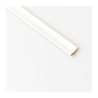 SGUSCIO 22X22 MM LISCIO MDF 240 CM BIANCO- 10,0 pz