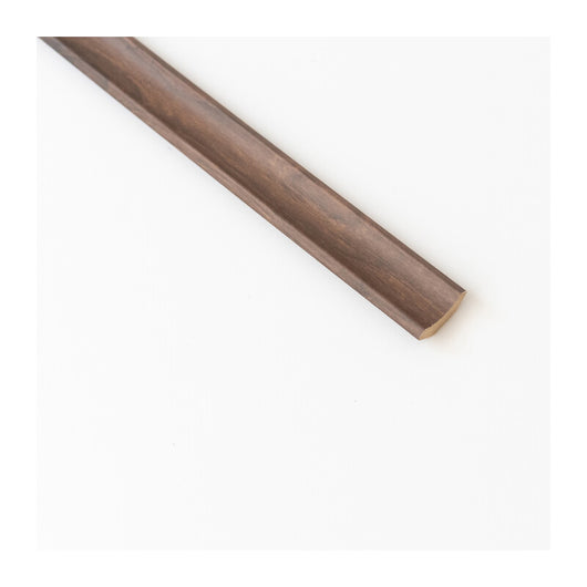 SGUSCIO 22X22 MM LISCIO MDF 240 CM NOCE SCURO- 10,0 pz