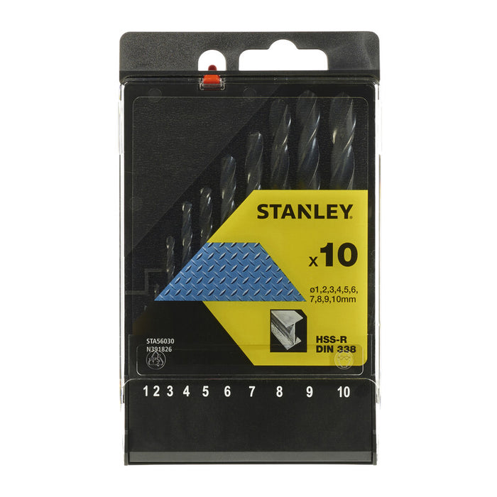 PIRANHA STANLEY STA56030 (X56030) CASSETTA 10 PUNTE HSS- STANLEY- 1,0 pz