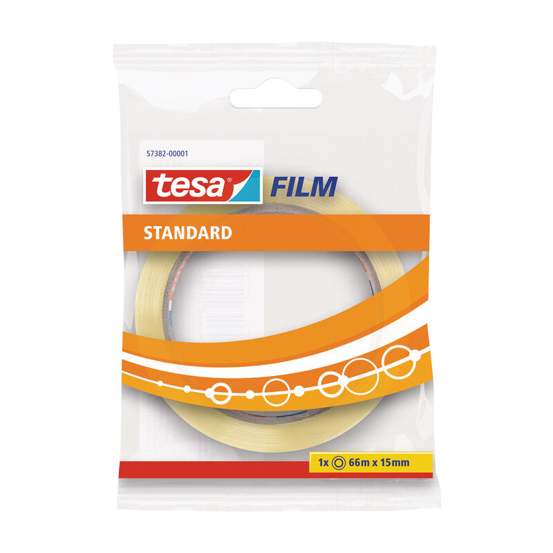 NASTRO TRASPARENTE TESA CARAMELLA 15MMX66M- 10,0 pz