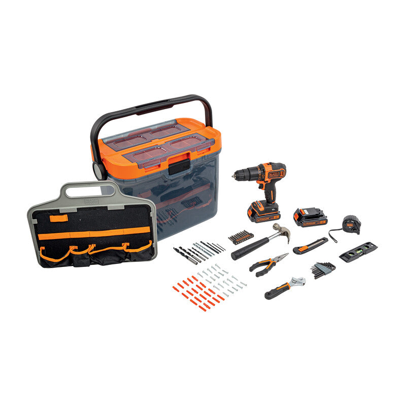 TRAPANO B+D 18VP 1,5AH BCKSB04 CON 2 BATTERIE- 1,0 pz