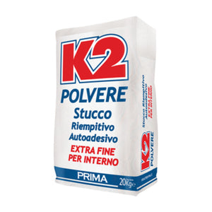 STUCCO IN POLVERE K2 DA 20 KG- 1,0 pz