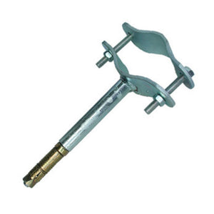 STAFFA CON TASSELLO TUBO ANTENNA 100 MM MURO FIG.4- 1,0 pz