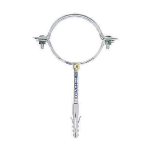 COLLARE P/DISCESE PLUVIALI ZINCATO D 100 MM- CX- 50,0 pz