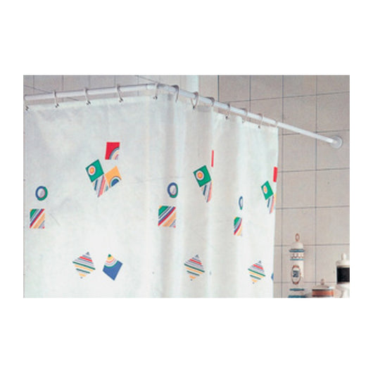 TELAIO TENDA DOCCIA  80X 80 CM BIANCO- CHINA GUANGZHOU 6010- 1,0 pz