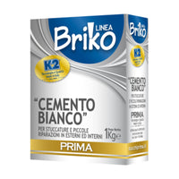 LINEA BRIKO CEMENTO BIANCO DA  1 KG- 12,0 pz