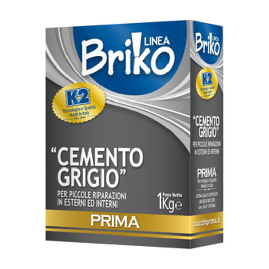 LINEA BRIKO CEMENTO GRIGIO DA  1 KG- 12,0 pz