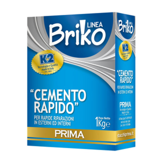 LINEA BRIKO CEMENTO RAPIDO DA  1 KG- 12,0 pz