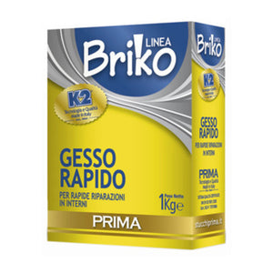 LINEA BRIKO GESSO RAPIDO DA  1 KG- 12,0 pz