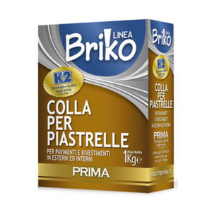 LINEA BRIKO COLLA PIASTRELLE EXTRA DA  1 KG- 12,0 pz