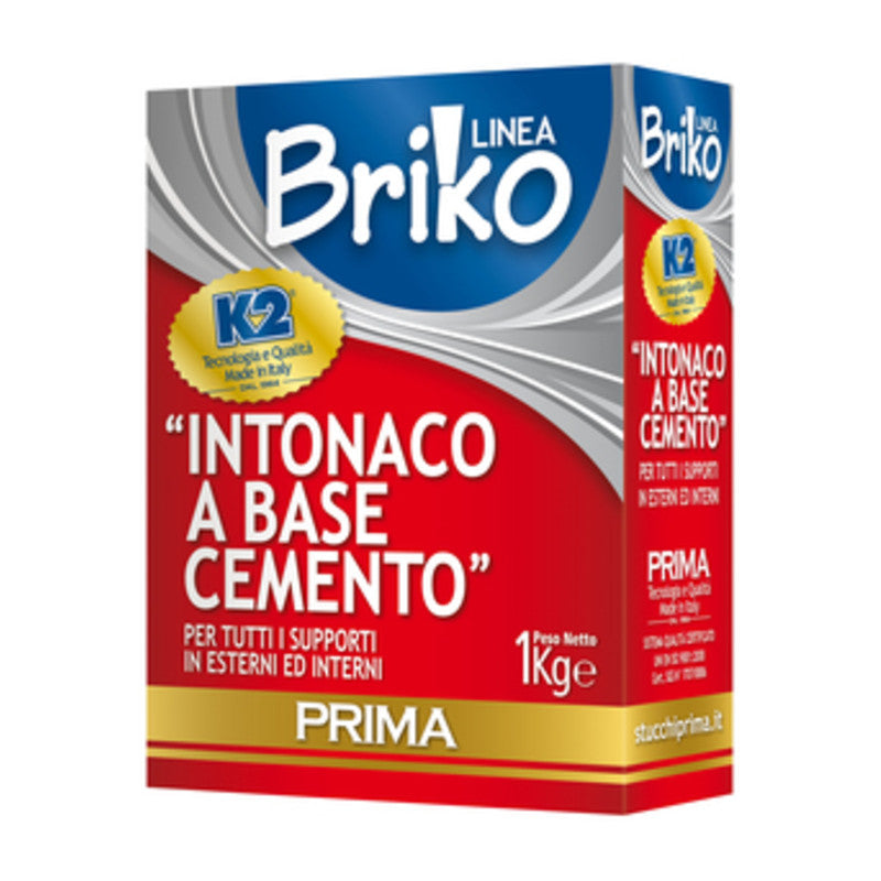 LINEA BRIKO INTONACO INTERNO ESTERNO DA  1 KG- 12,0 pz