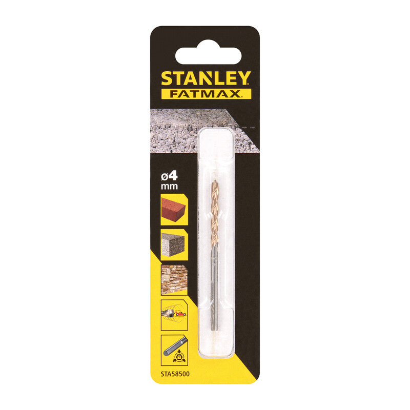PIRANHA STANLEY STA58500 (X58500)  PUNTA CODOLO TRIANGOL. MM. 4- STANLEY- 1,0 pz