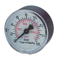 MANOMETRO PER COMPRESSORE D 40 MM BM108039- ANI.OFFICINE MECCANICHE- 1,0 pz