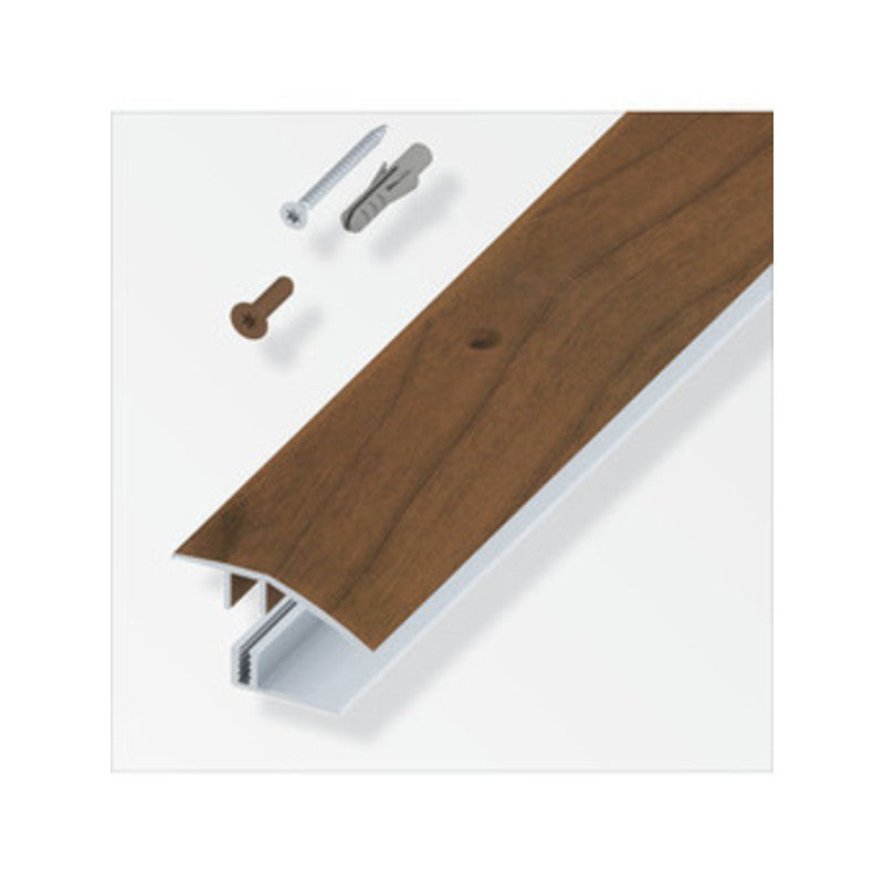 TERMINALE A SCIVOLO PER PARQUET NOCE NAT. 100 CM- 1,0 pz