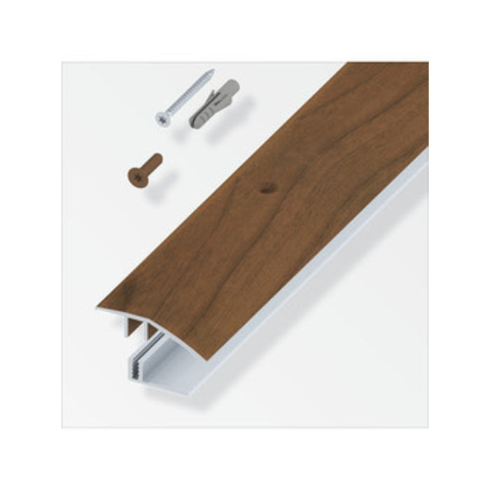 TERMINALE A SCIVOLO PER PARQUET NOCE NAT. 100 CM- 1,0 pz