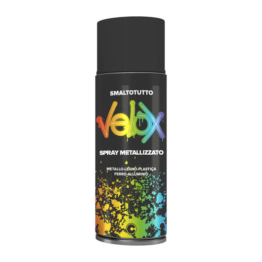VELOX SPRAY METALLIZZATO ARGENTO B165- ITAL G.E.T.E.- 6,0 pz