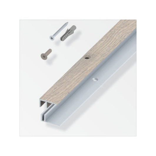 RACCORDO BALCONE PER PARQUET ROVERE GRIGIO 100 CM- 1,0 pz