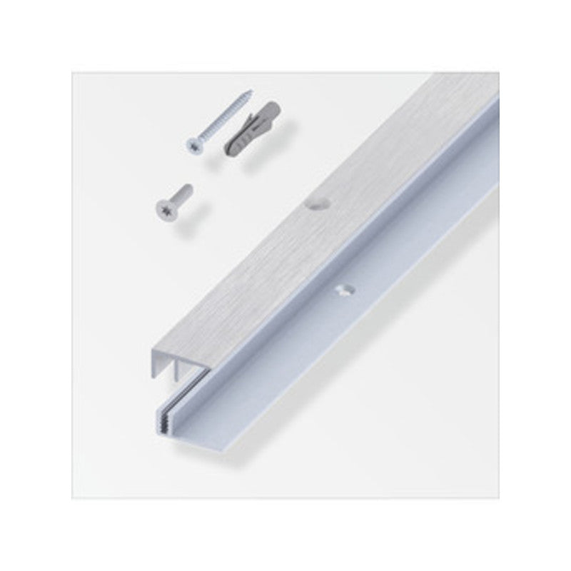 RACCORDO BALCONE PER PARQUET GRIGIO SPAZZ. 100 CM- 1,0 pz