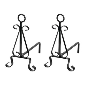 COPPIA ALARI CON ANELLO 1085- 1,0 coppie