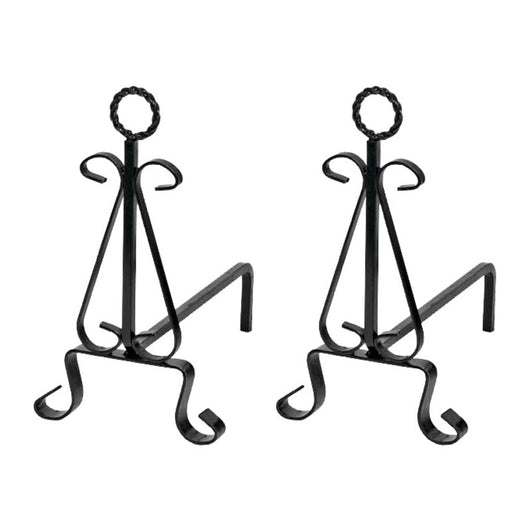 COPPIA ALARI CON ANELLO 1085- 1,0 coppie