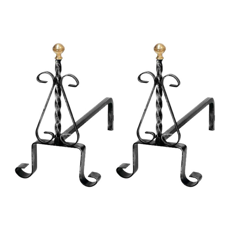 COPPIA ALARI TORCIGLIONE 1093/40- 1,0 coppie