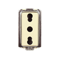 TONDO ECL 2545 PRESA BIPASSO 10/16A- ELETTROCANALI- 20,0 pz