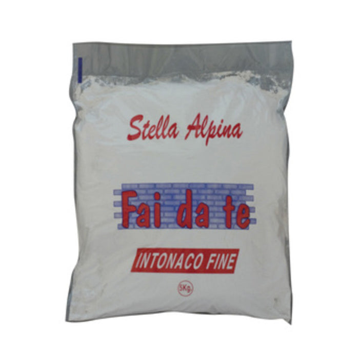 INTONACO GRANA FINE DA 5 KG SELF-SERVICE- A.M.HOUSE- 4,0 pz