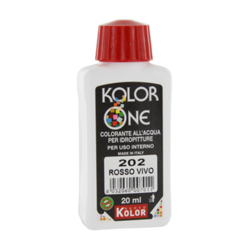 COLORANTE KOLOR ONE 20 ML ROSSO VIVO 202- 12,0 pz