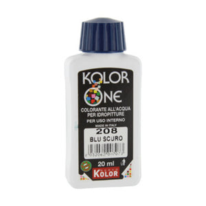 COLORANTE KOLOR ONE 20 ML BLU SCURO 208- 12,0 pz