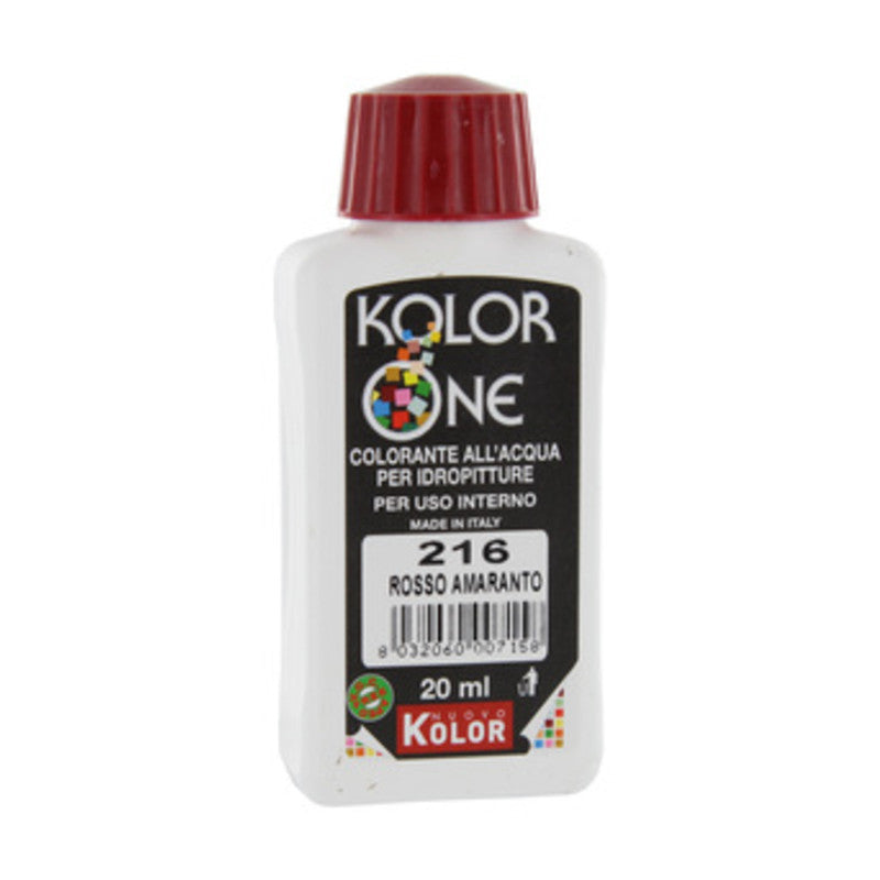 COLORANTE KOLOR ONE 20 ML ROSSO AMARAN 216- 12,0 pz
