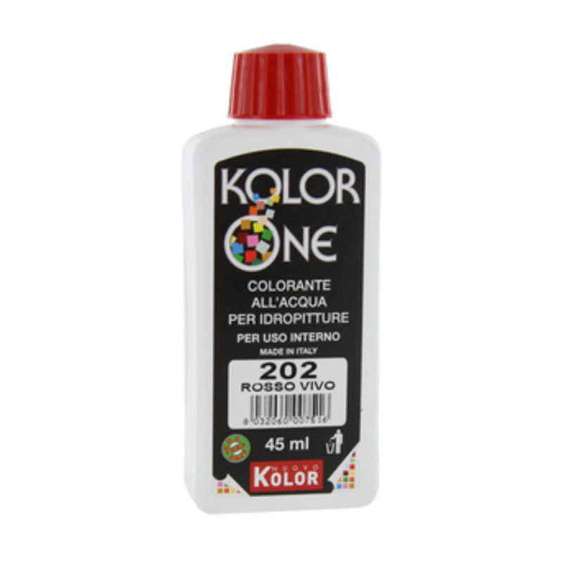 COLORANTE KOLOR ONE 45 ML ROSSO VIVO 202- 12,0 pz