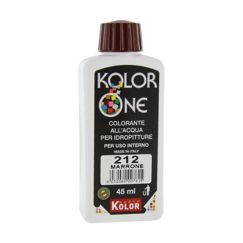 COLORANTE KOLOR ONE 45 ML MARRONE 212- 12,0 pz