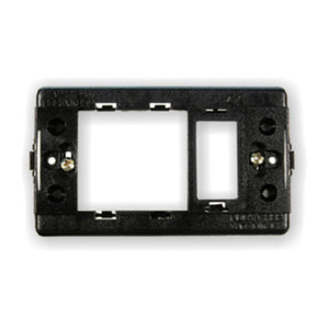 TONDO ECL 101 TP SUPPORTO SCHUKO +1 MODULO- ELETTROCANALI- 25,0 pz