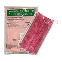 MASCHERINA CHIRURGICA COL.ROSA PZ 10- 1,0 confezione