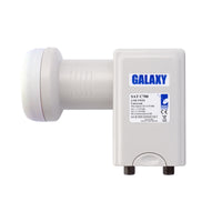 CONVERTITORE LNB UNIVERSALE 2 USCITE BCO/NER- 1,0 pz