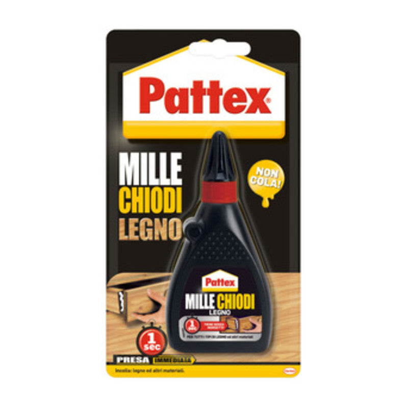 PATTEX MILLECHIODI LEGNO 100 G- HENKEL ITALIA- 12,0 pz