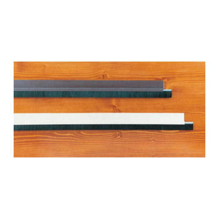 PARAPORTA RIGIDO CON SPAZZOLINO MARRONE- 25,0 pz