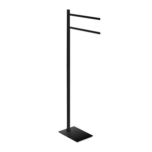 GEDY TR31 PIANTANA PORTASCIUGAMANI NERO OPACO- 1,0 pz